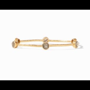 SET/2 Julie Vos Labradorite Milano Bangle